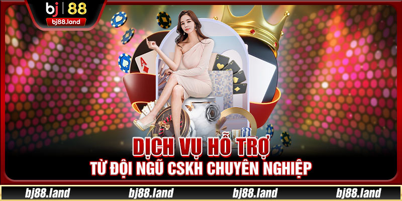 Dịch vụ hỗ trợ từ đội ngũ CSKH chuyên nghiệp